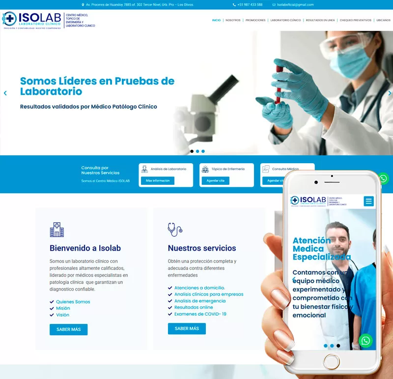 Servicio de laboratorio Servicio de laboratorio